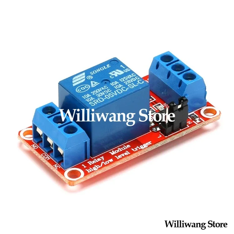 2PCS RELAY MODULE 1/2/4/81Way 5V12V24V Relay Module Optocoupler isolation High Low Level Triggering Electromagnetic Relay