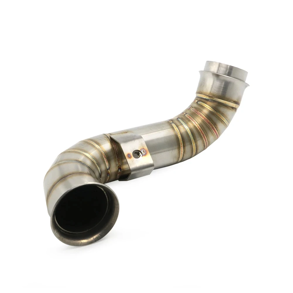 Escape Slip on Exhaust Muffler Middle Link Pipe with Heat Shiel Motorcycle Accessories New Arrival For Duke 790 2018 2019