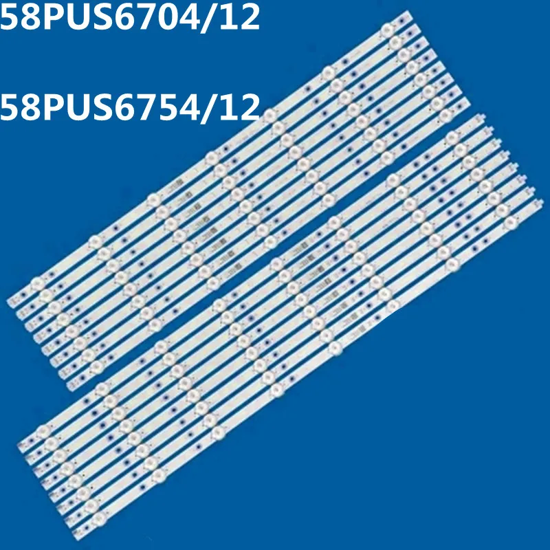 tira de luz de fundo led para 58pus6704 12 58pus6754 12 58pus7304 12 tpt580b5 u2t01d revs01b revs01b lb58004 v1 01 v00 ags46347 novo 01