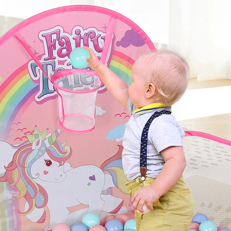 Ballenbak voor kinderen Kinderen Speelgoedbalspeelzwembad Opvouwbare speeltent voor kinderen Meisjes Jongens Binnen- en buitenballen niet inbegrepen