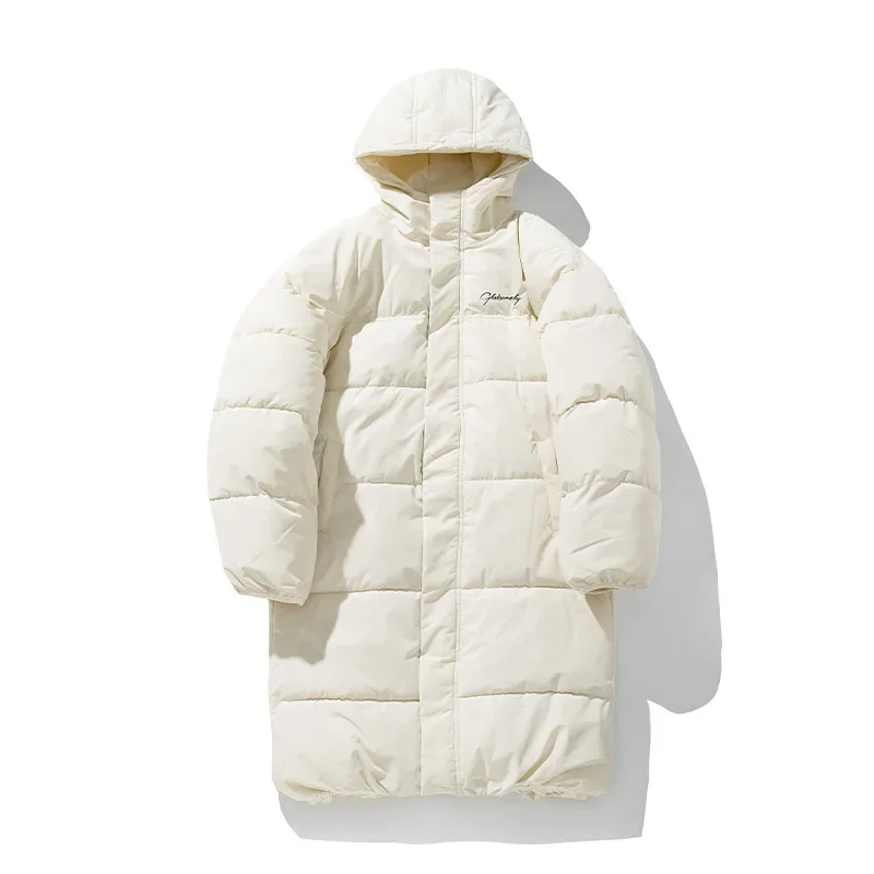 Parkas largas de invierno para mujer, abrigo acolchado grueso, cálido, impermeable y a prueba de viento, ropa informal estilo Hip Hop, chaqueta acolchada larga a la moda 2024