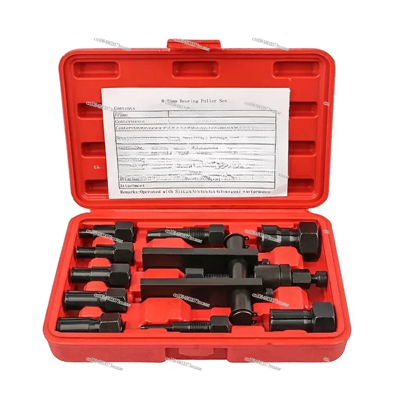 

1set Practical Bearing Puller Motorcycle Bearing Removal Tool Puller with Box Motorcycle Internal Bearing Puller Kits