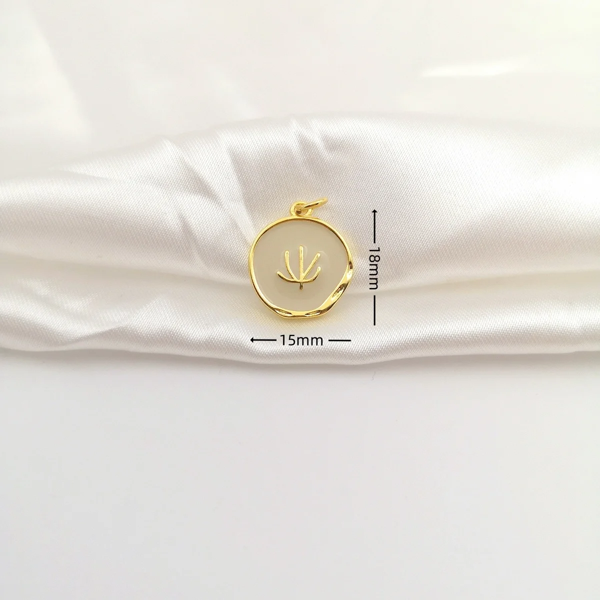 Angel Number 11:11 White Charms for Necklace Bracelets Earrings Enamel Gold Plated Rainbow Grass Pendant DIY Jewelry Accessories
