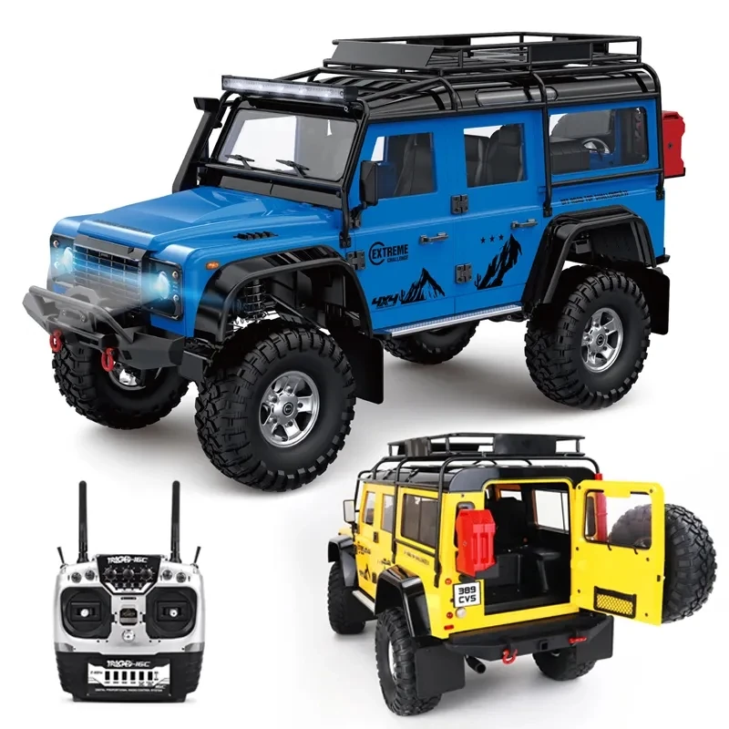 

HG With Light Sound Winch Smoke Row Lights 2.4GHz Remote Control Car 1:10 High Speed Electric 4WD RC Car Children's toy Gifts