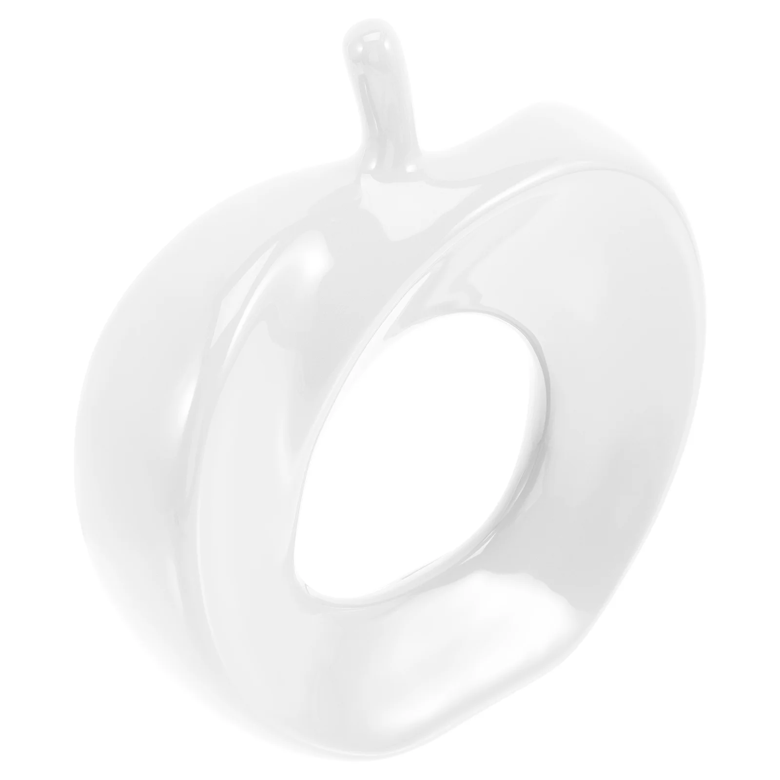 

Ceramic Porcelain Apples Sculpture Abstract Decorative Accent Home Office Bookshelf Table Decor Decorative Accents,shelf Decor