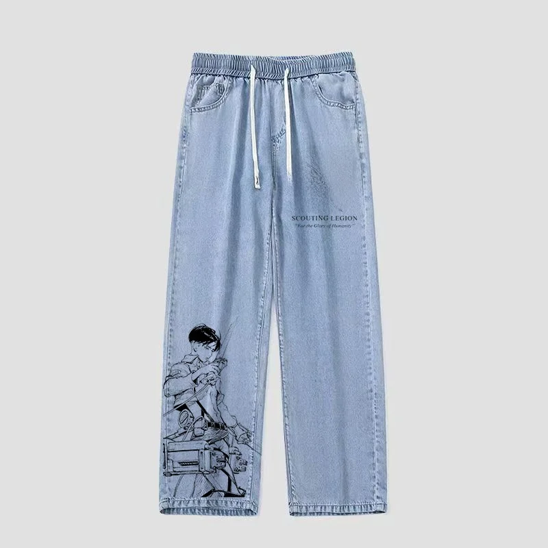 original-atta-on-titan-hand-painted-jeans-free-wing-print-youthful-leisure-sle-mid-waist-loose-fit-denim-for-teens-and-st