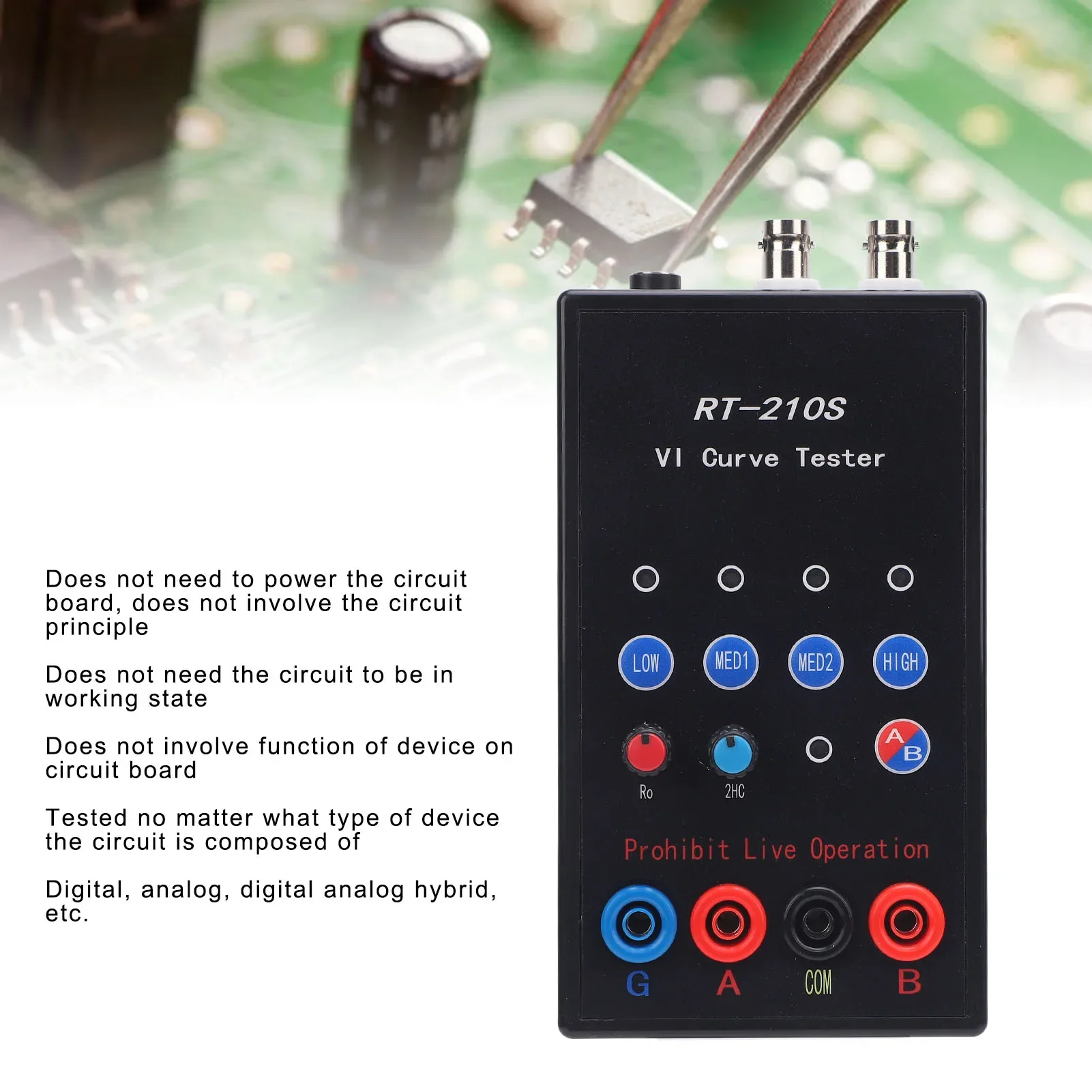 New 2026 Factory Direct Sales Special Offer B curve tester, dual channel 210s level 4 circuit board testing and maintenance tool