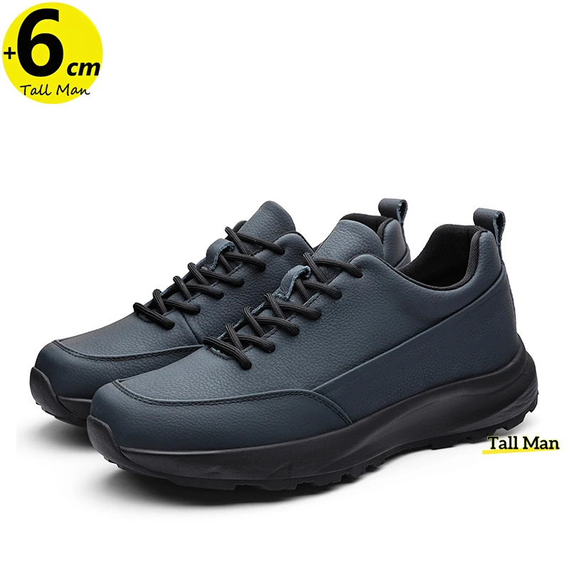 

Мужская спортивная уличная обувь на массивном каблуке, мужские кроссовки, увеличивающие рост, стельки, большие размеры 36-46