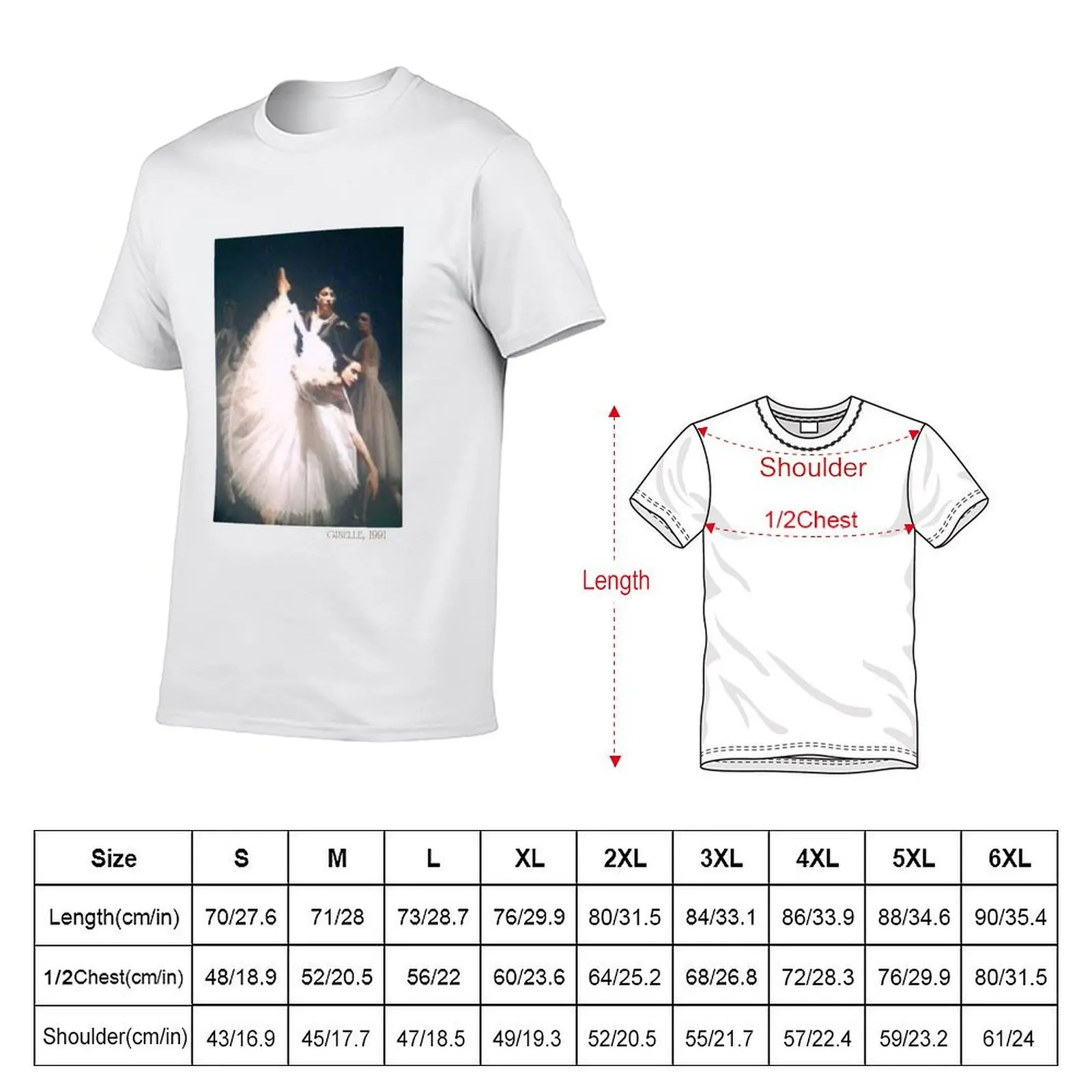 Giselle ballet 1917 T-Shirt cotton t shirts high quality man tshirt T-Shirt