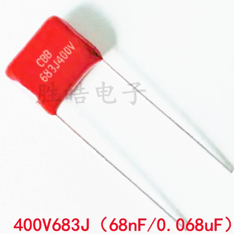 

10PCS 400V683J High Quality 5% 0.068UF Pitch 10mm 68NF 400V 683 683J CBB Polypropylene Film Capacitor