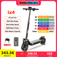 iScooter iX4 Electric Scooter 800W 15Ah Powerful Electric Kick Scooter Anti-skid Off-road Tire  45km Range eScooter 45km/h Speed