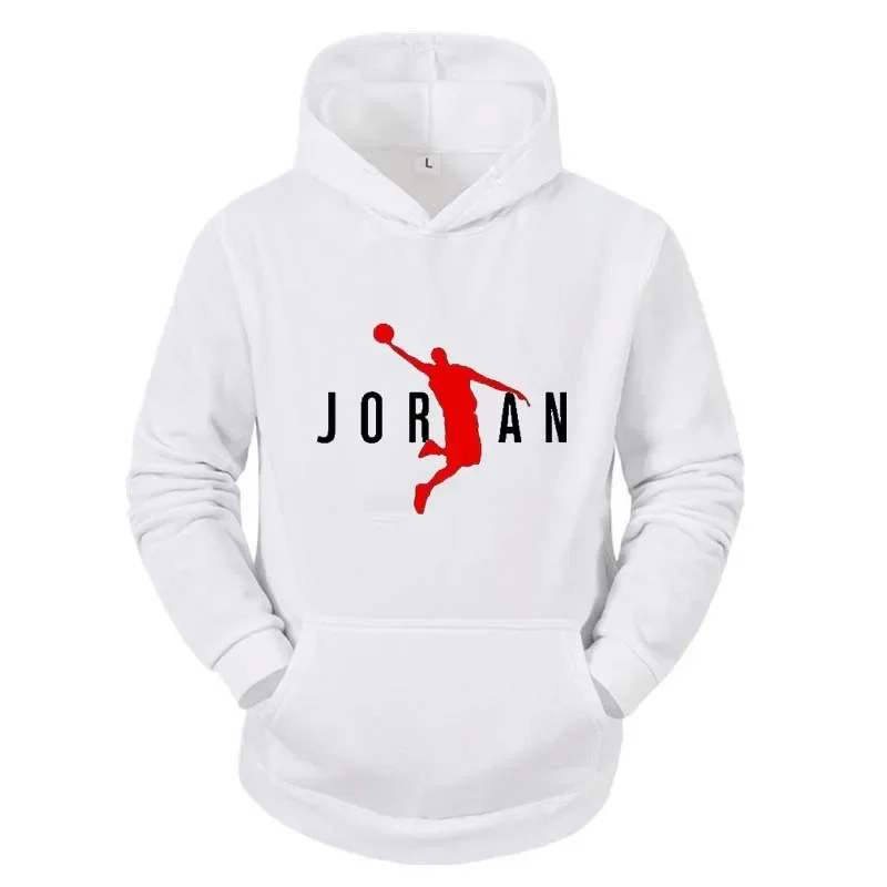 Street trend men's and women's fashion hoodie, new spring and autumn outdoor sports fitness men running jumper sportswear