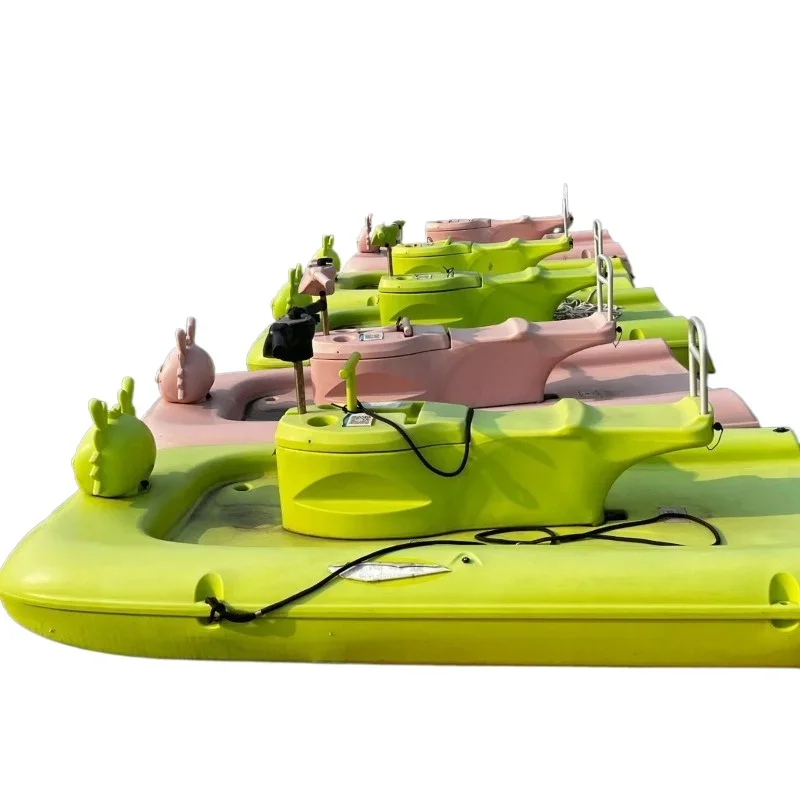 Electric motorboat, water park surf boat, seaside water surfboard, single assault boat