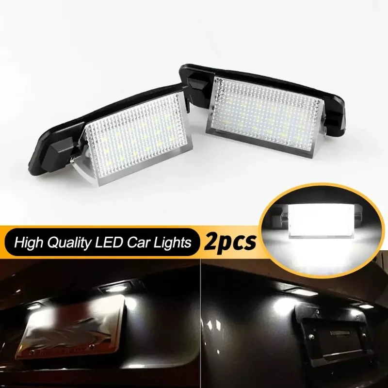 

LED Number License Plate Light Car-Styling Number Lamps for BMW E36 318i 318is 318ti 325i M3 92 1993-1998 2pcs White Error Free