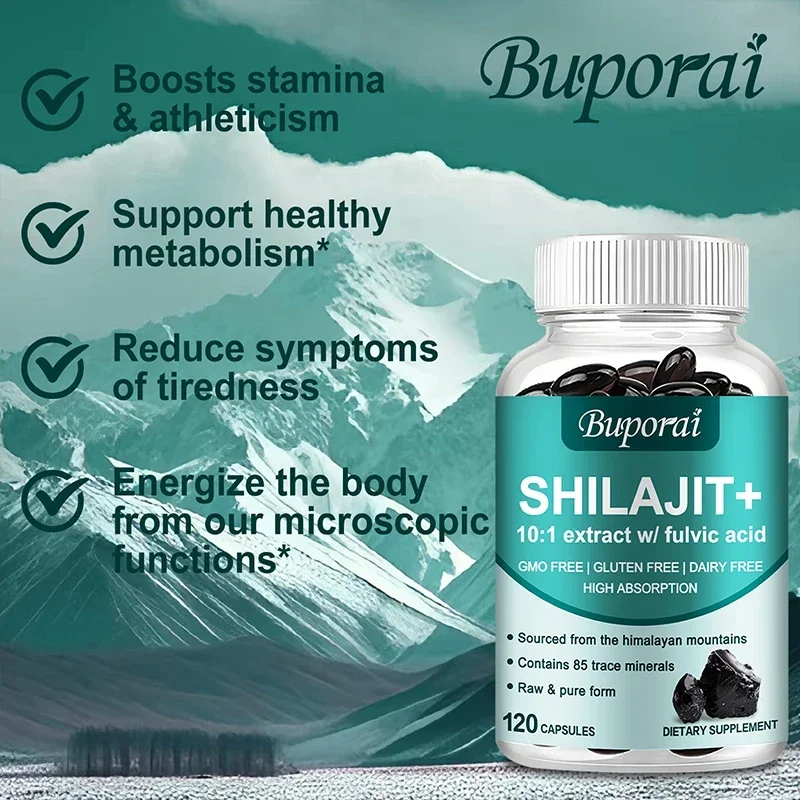 Shilajit - High Potency for Energy Boost & Immune Support, Focus Healthy Care