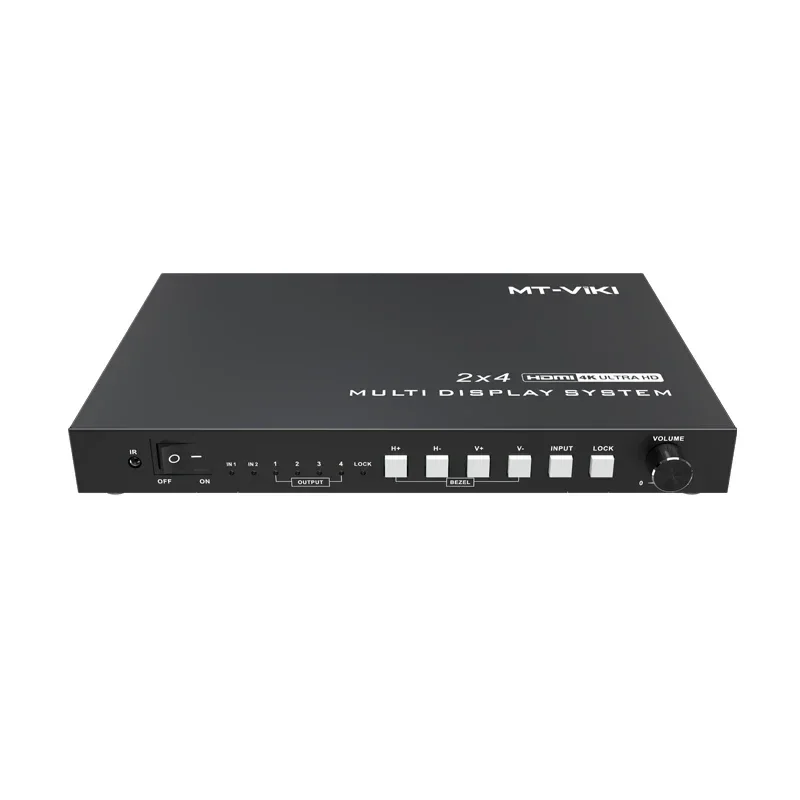 In stockMT-ViKI MT-HD0204 8K Multi -channel  hdmi Video Wall Controller 4x1