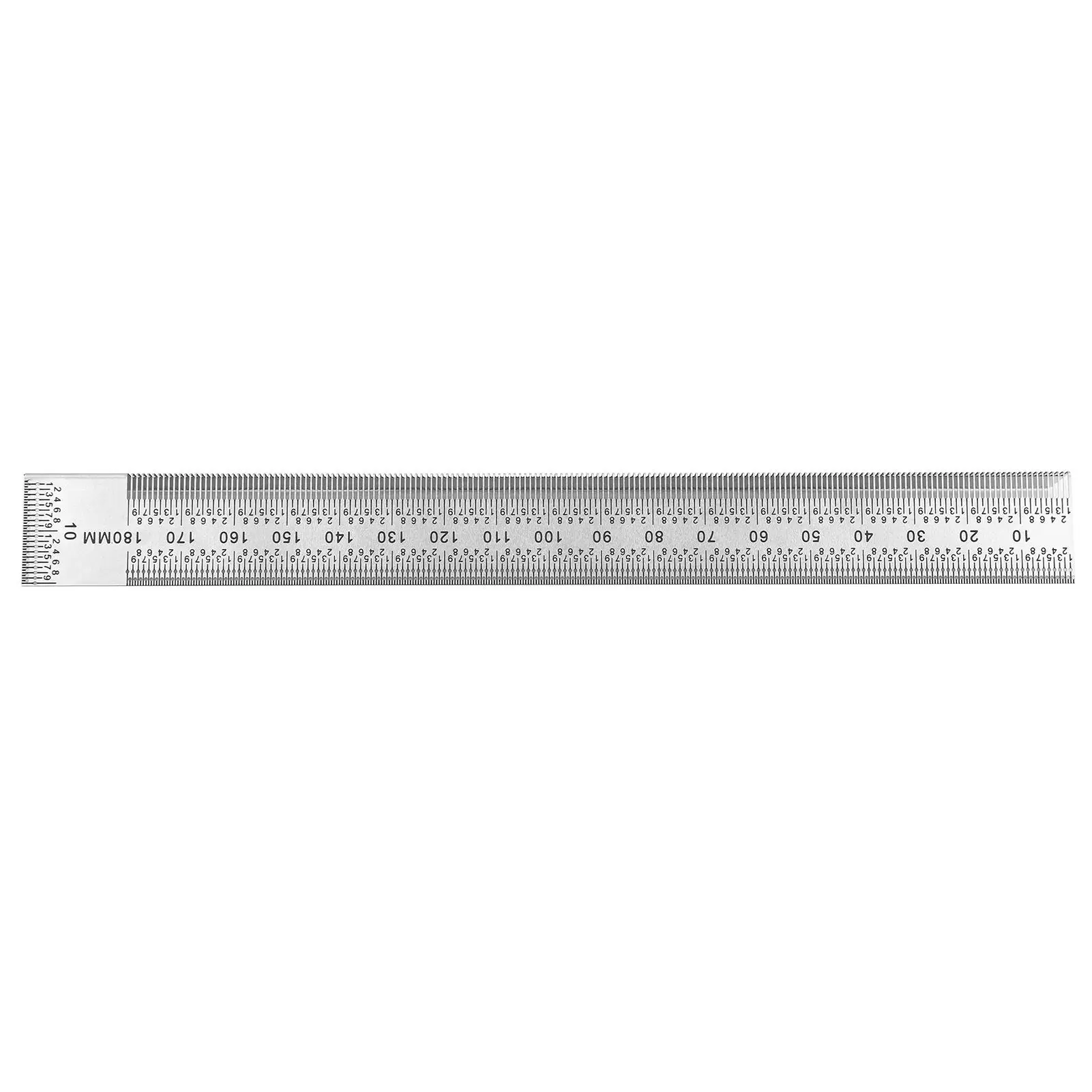

Marking Ruler Hole Scale Accurate Line Scribing Stainless Steel Carpenter Tool 180mm