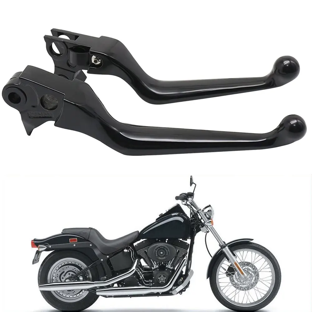 

Motorcycle Accessories Aluminum Adjustable Brake Handle Clutch Levers For Harley Davidson XL Sportster 883 and 1200 2003-1996