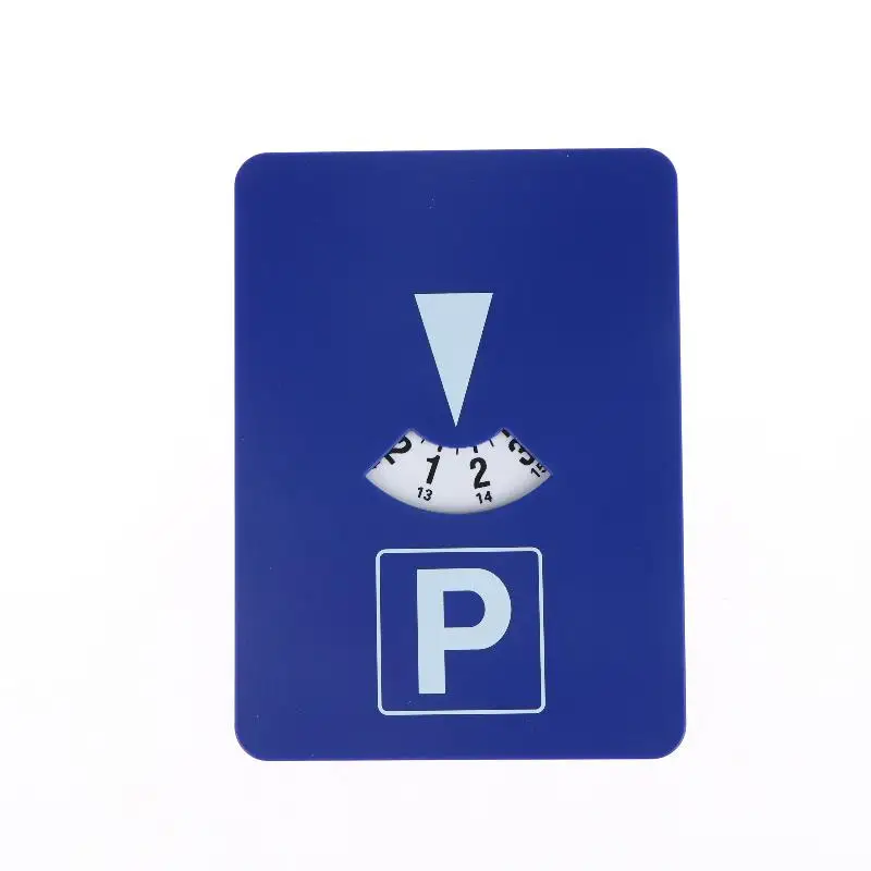 Car Parking Timer Card Time Display Parking Disc Portable Adjustable Time Indicator Portable Clock Tool For Car Windshield