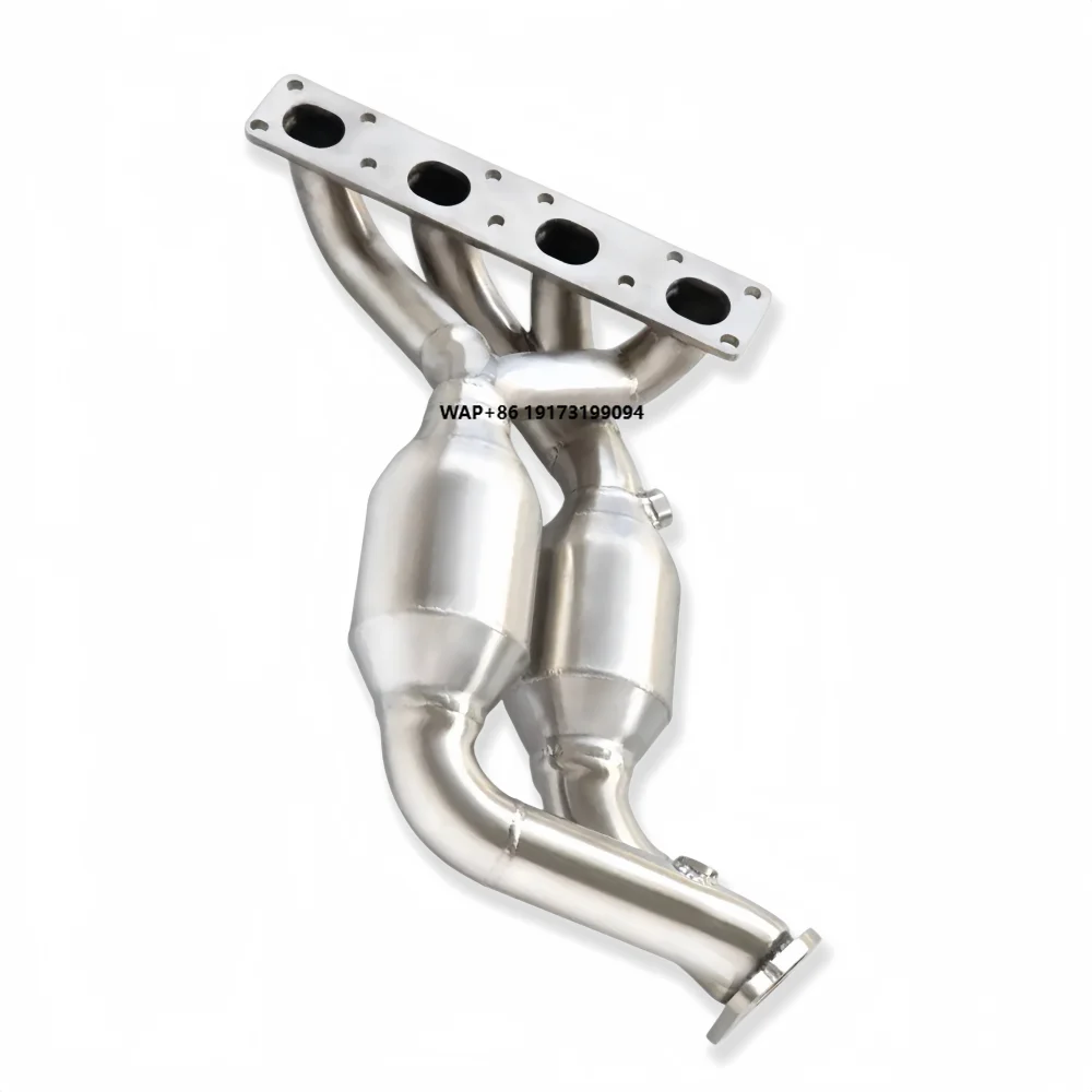 

Exhaust Manifold Head for E82 120i N46 2.0T 2007-2012 SS304 Racing Performance Exhaust Pipe Downpipe Catalytic Converter