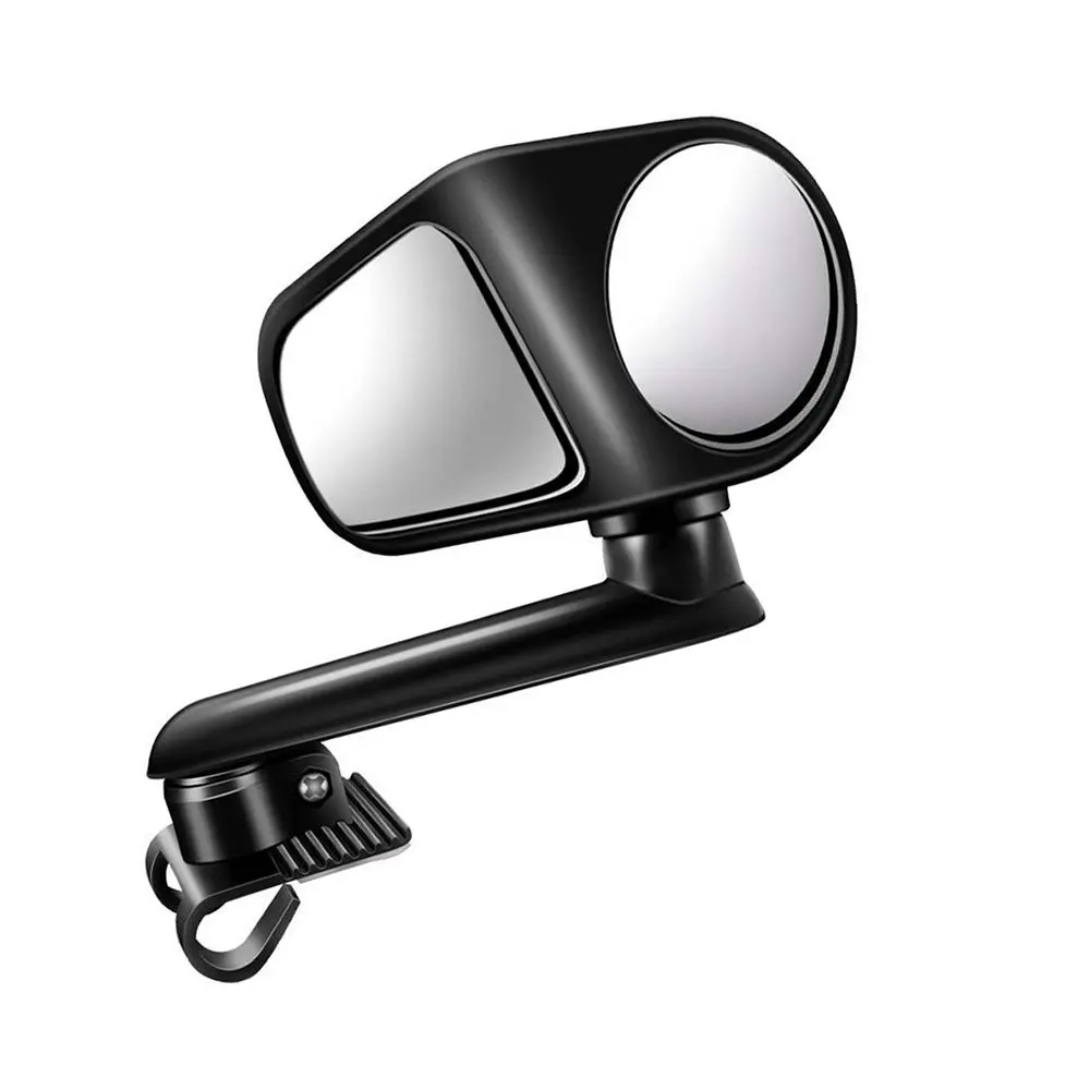 

360 degrees rotation Round Wide Angle Car Blind Spot Mirror Double Direction Car Rear View Mirror Car Reversing Auxiliary