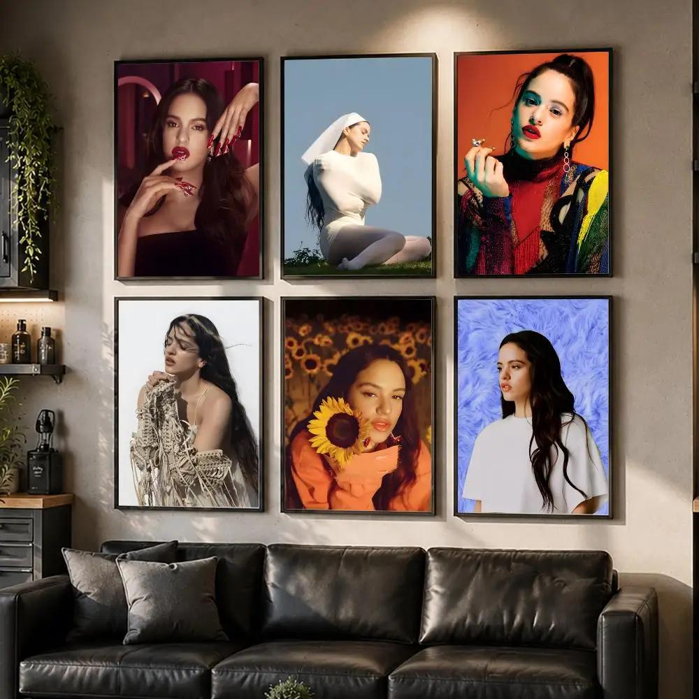 Famous Singer R-Rosalia Poster HD Waterproof Self-Adhesive Wall Art – Multi-Scene Use Top Gift Pick