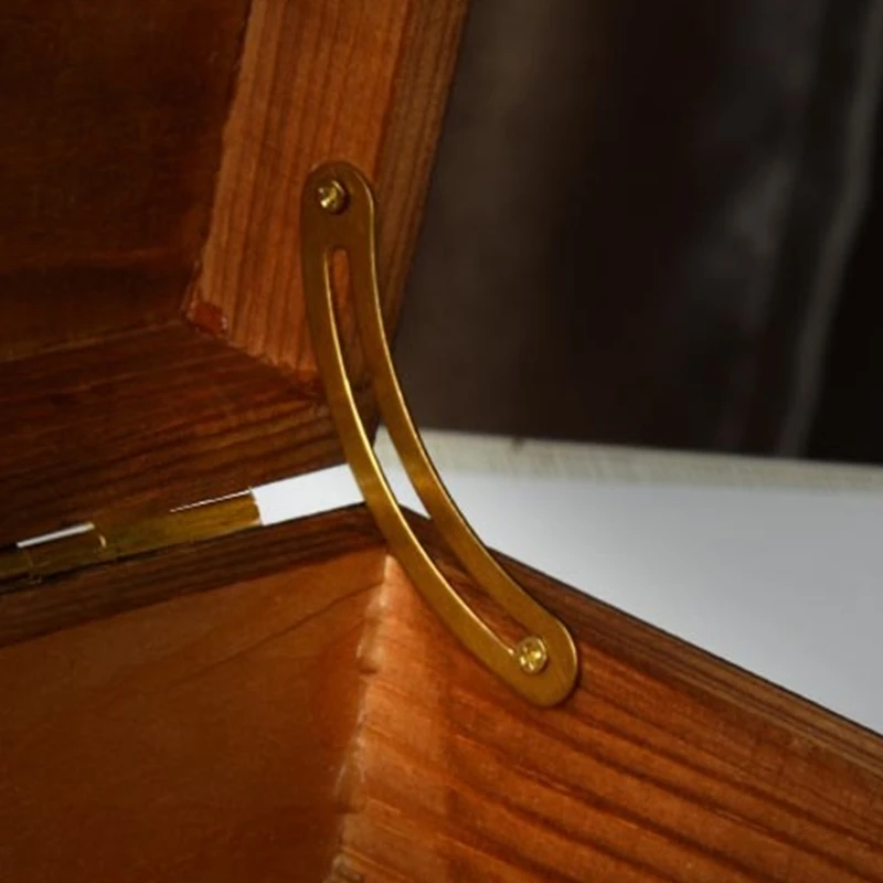 Engsel Kabinet untuk Lemari Kayu Engsel Dekoratif Engsel Pemasangan Tersembunyi Perlengkapan Perangkat Keras Pengencang Furnitur Kerajinan