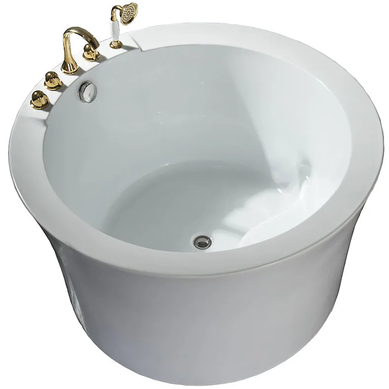 

Small Apartment Acrylic Round 1.2 Meters Independent Docking Hotel Engineering Villa Spa SPA Bath Bath