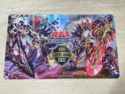 YuGiOh Swordsoul Chengying TCG Mat Swordsoul Sinister Sovereign - Qixing Longyuan CCG Playmat Board Game Mat Mouse Pad Free Bag