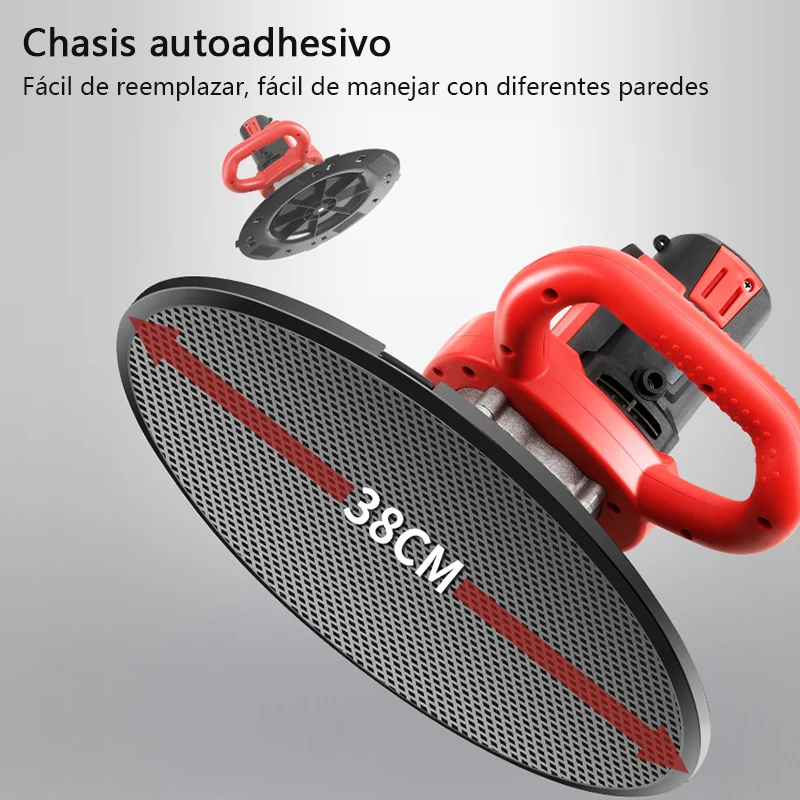 Máquina pulidora eléctrica para alisar paredes, pulidora de cemento de 220V, 2880W/4880W, paleta de mortero de cemento, máquina niveladora, mezclador de hormigón