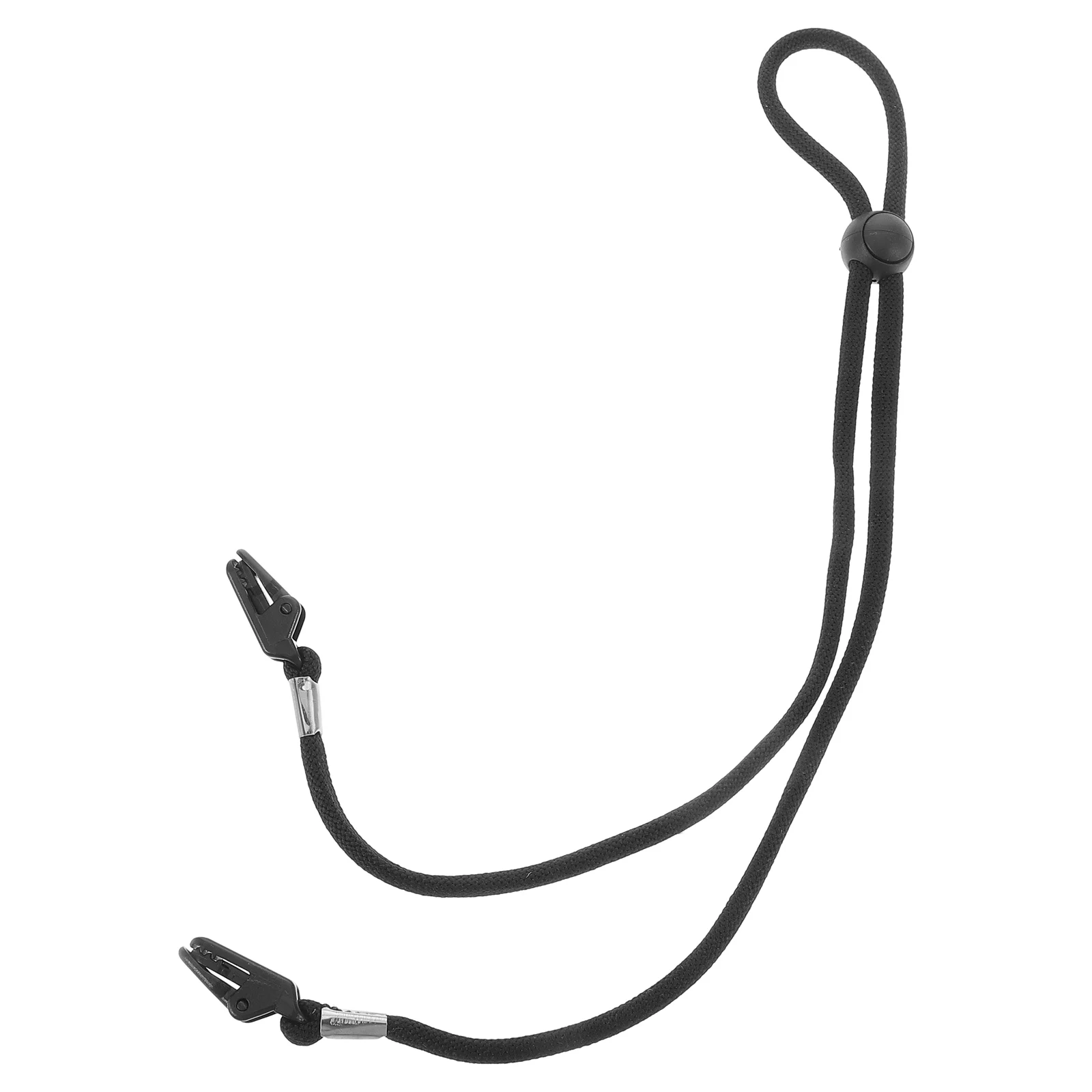 

Hat Strings Adjustable Windproof Design Chin Cord Clips for Secure Hat Attachment Hiking Fishing Beach Activities Anti-Lost