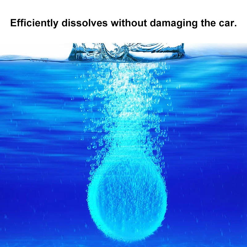 Car Vehicles Windshield Solid Soap Piece Window Glass Washing Cleaning Paint Protective Foil Effervescent Tablets Wash