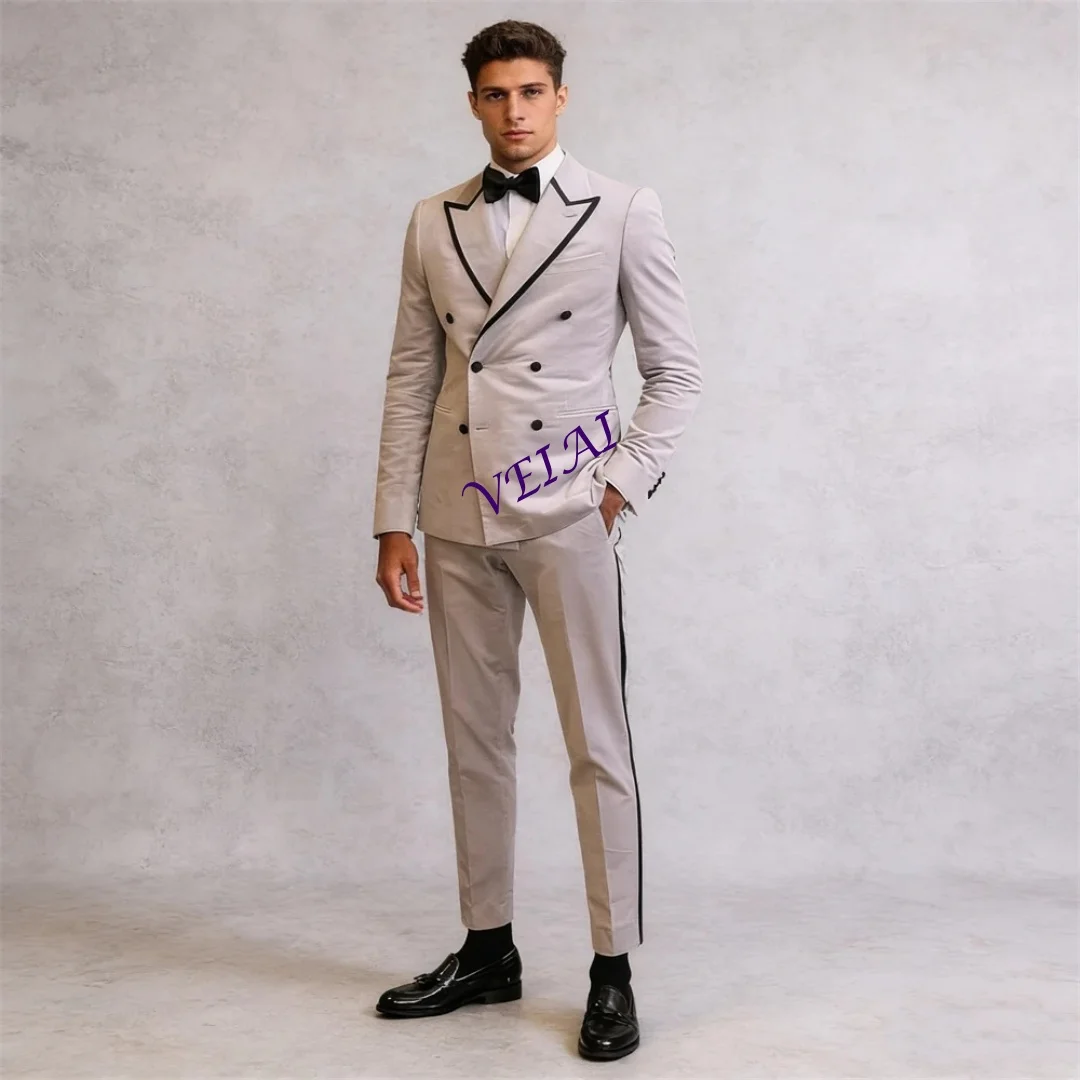 

Мужской индивидуальный однобортный смокинг с острыми лацканами для свадьбы, делового стиля и повседневной носки