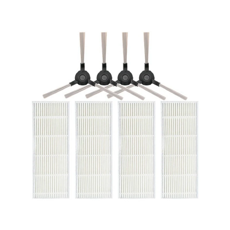 For Redmond RV-R500, Eziclean Power Animal Robot Vacuum Cleaner Replacement Spare Parts Main Side Brush Hepa Filter