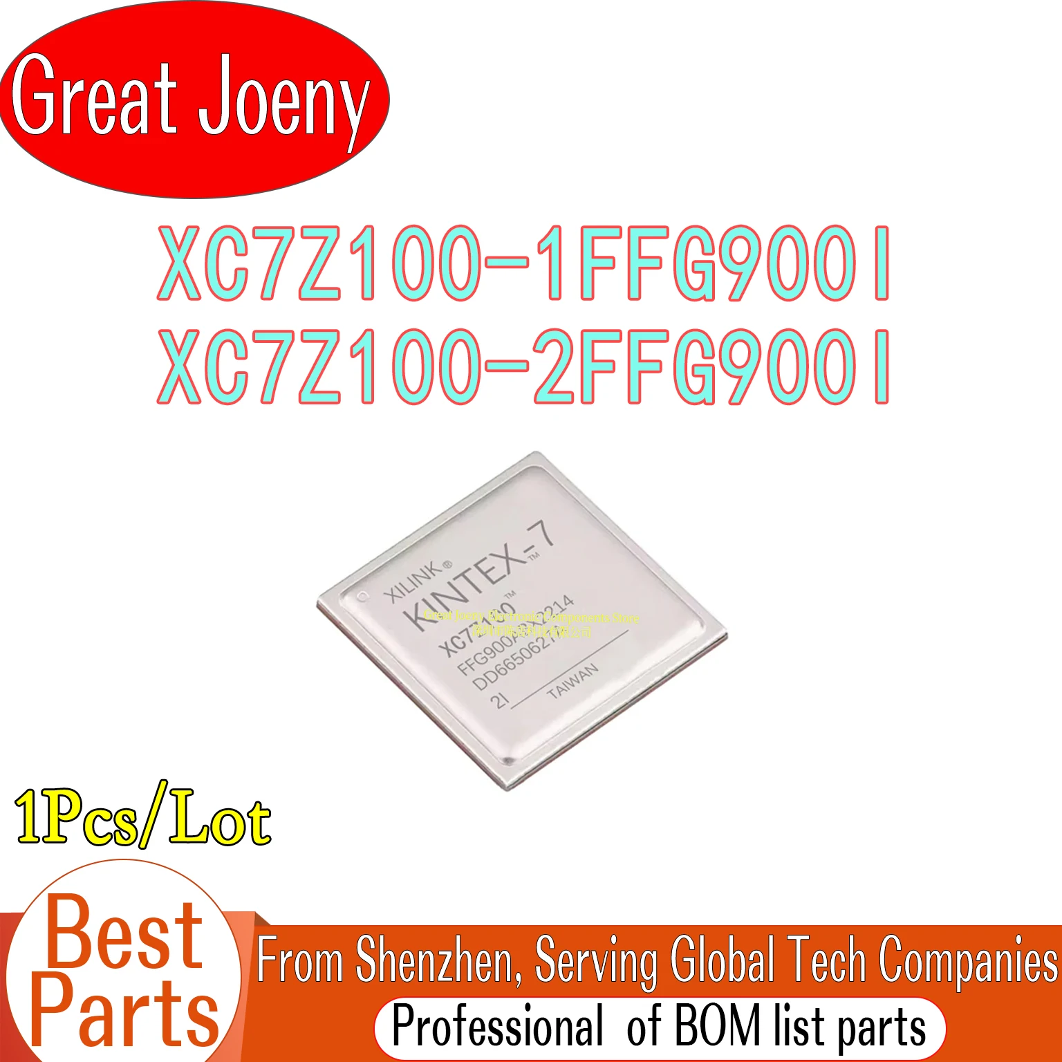 

100% New Original XC7Z100 XC7Z100-1FFG900I XC7Z100-2FFG900I IC Chipset BGA-900