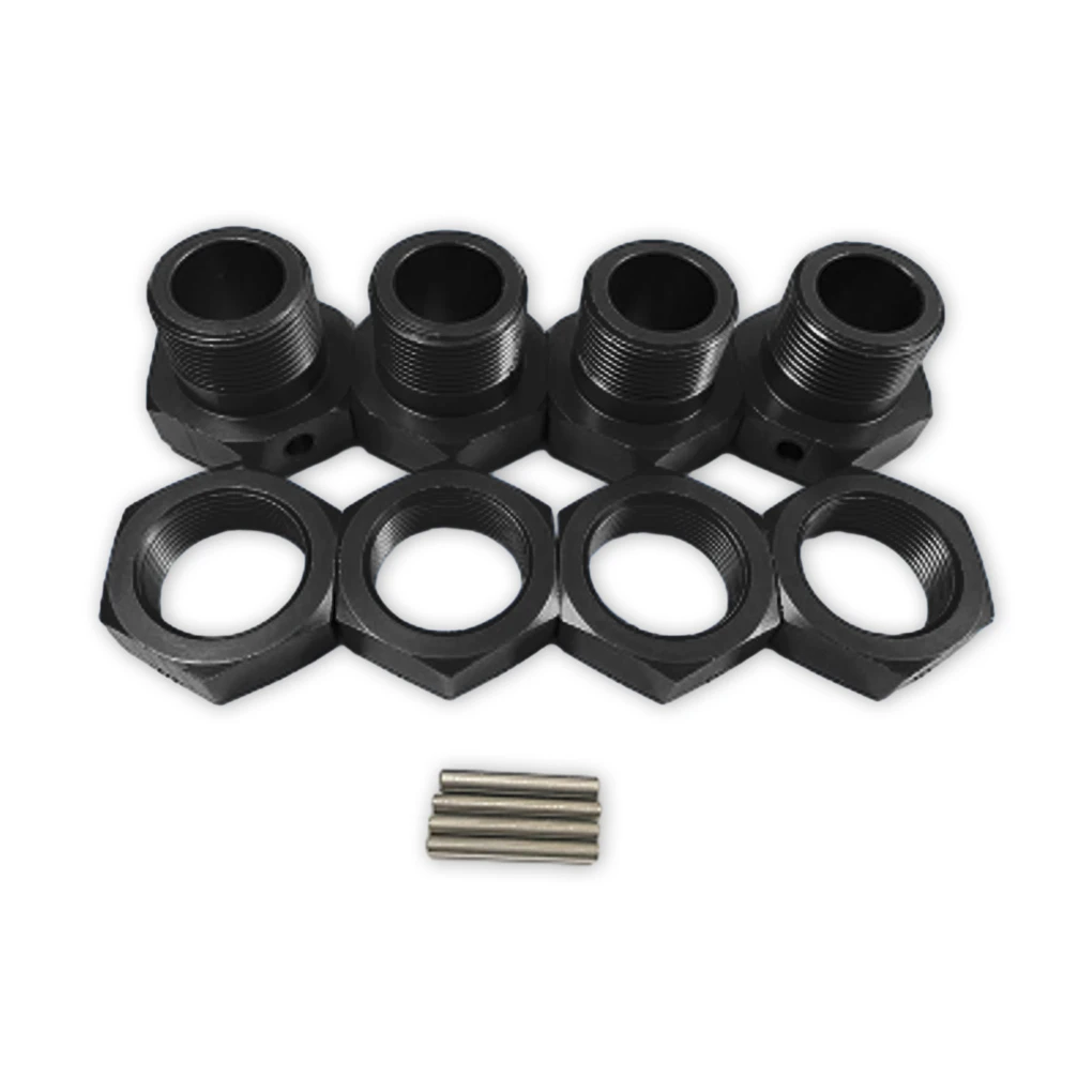 

24MM Coupler Nut Hexagonal Coupler set for RC ARRMA 1/5 Outcast Kraton Alloy 1/5 RC Upgrade Parts Kit