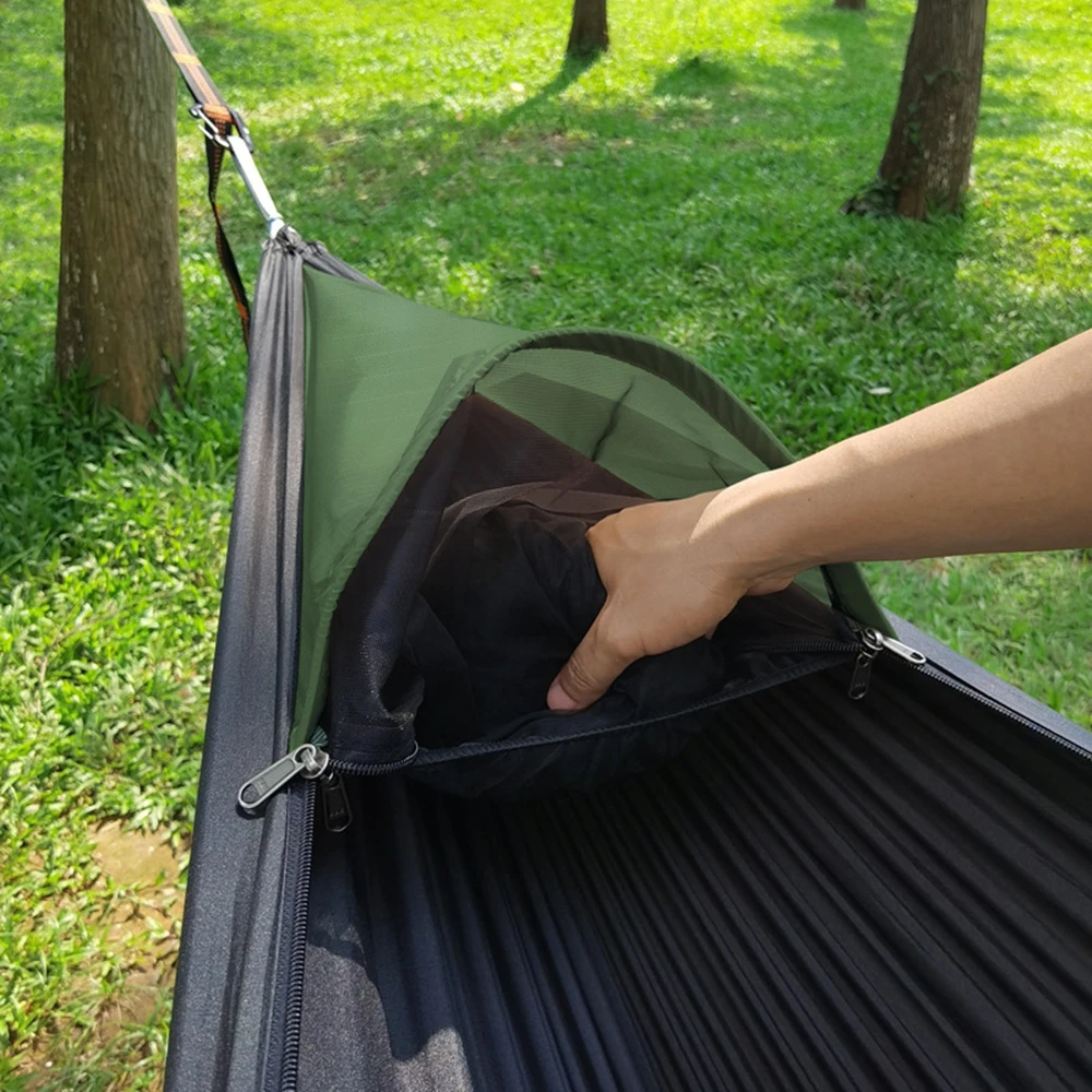 المحمولة في الهواء الطلق البعوض صافي الأراجيح ، السفر التخييم النوم ، معلقة سوينغ ، مقاوم للماء خيمة المظلات ، الطبيعة تنزه #6