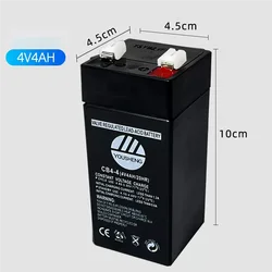 4V4AH Battery Rechargeable lead-acid Accumulator for Children Toy Car Electronic Scale CB4-4