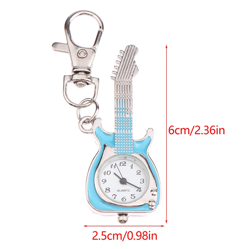 Lovely Fashion Pocket Pendant Key Ring Clock Creative Quartz Watch Hanging