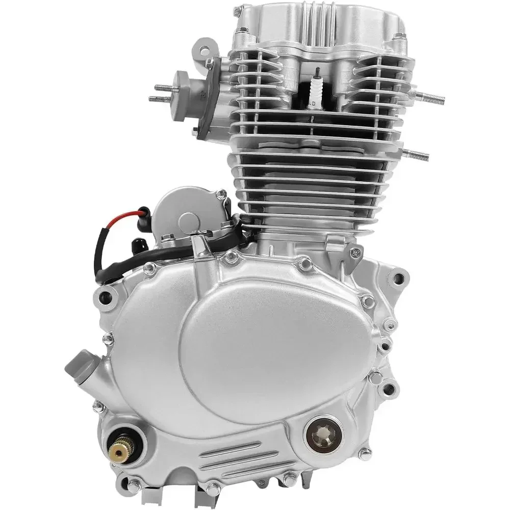 1400W 4-Stroke Single Cylinder ATV Dirt Bike Engine with CDI Ignition Kick Starter Manual Clutch Small  Engine Replacement