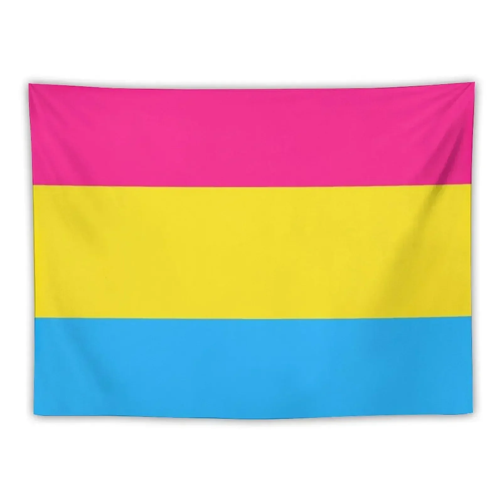 Pansexual Pride Flag LGBTQ Tapestry Wall Carpet Decoration Aesthetic Home Decoration Tapestry