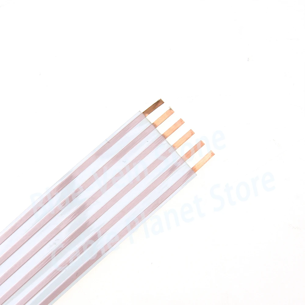 1/3/5/10M Length 6Pin 15mm Width Auto Flexible Flat Cable for Car Steering Wheel