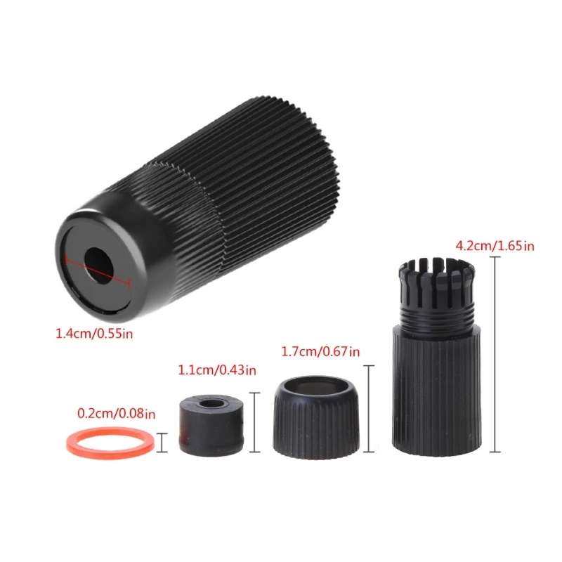 5pc RJ45 ตัวเชื่อมต่อกันน้ำ IP67 Unshielded Networks Passthrouter Connectors