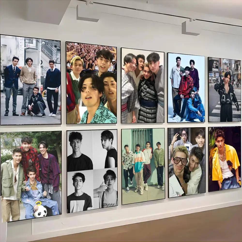 INTERSECTION Band popular RNB Poster Self-adhesive Advanced Aesthetic Printing Paper Wall Art for Living Room Home Decor