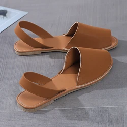 Summer Women Sandals Roman Retro Bandage Fish Mouth Sandals Fashion Large Size Female Open Toe Shoes Zapatos De Mujer 2022