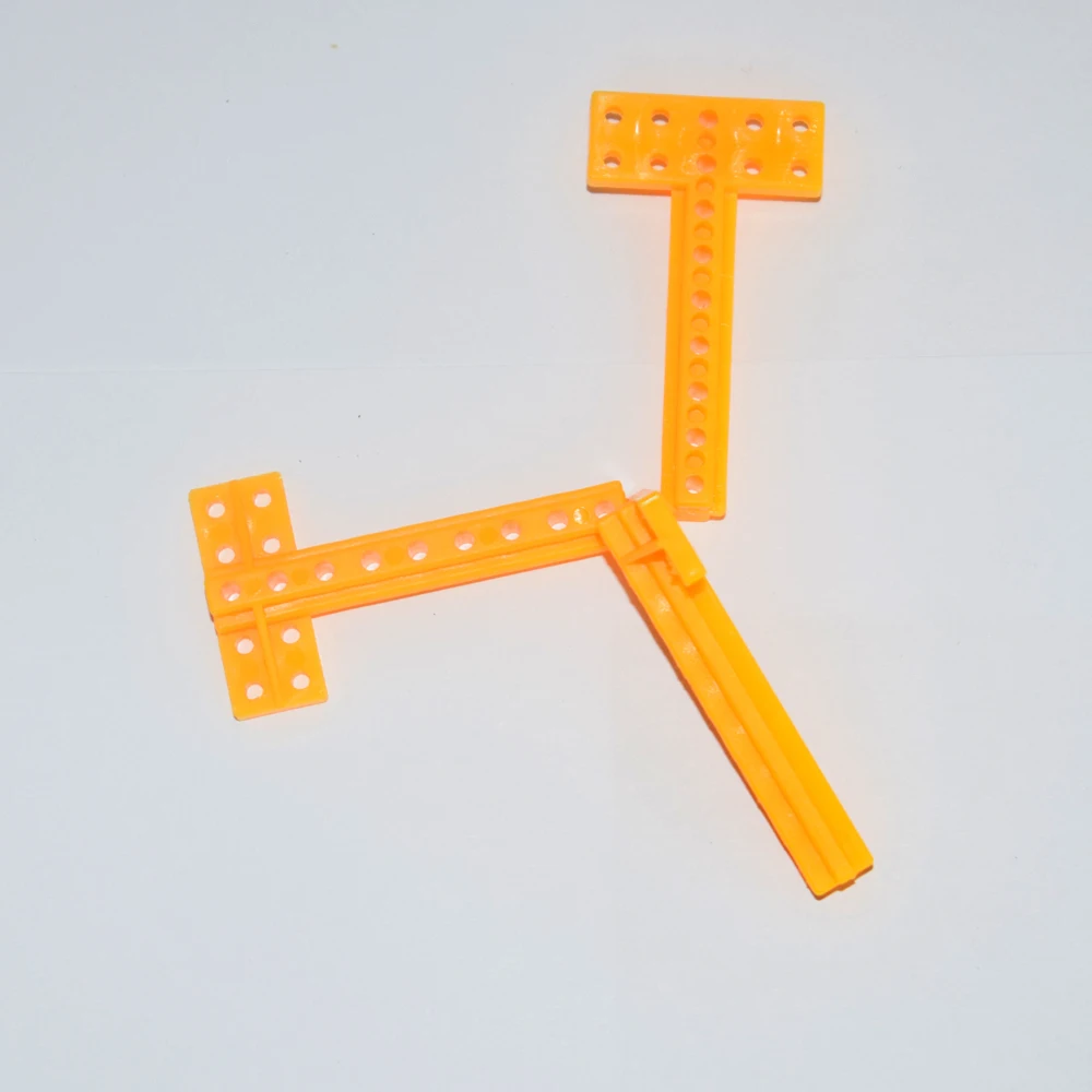 10/100pcs T type Plastic frame cross bar/connector/support rod/universal rod/rc car DIY toy parts technology model part