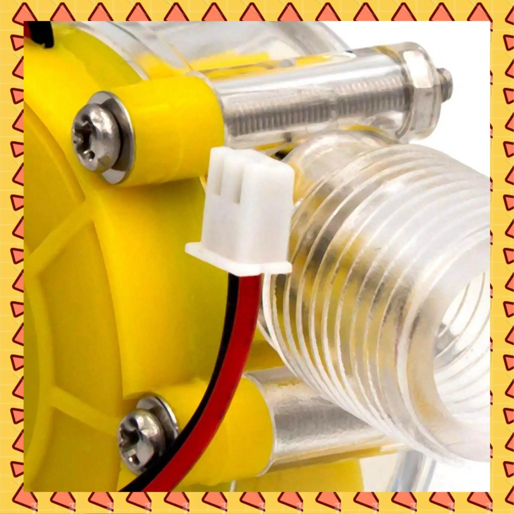 

A008 2X 10W Water Flow Pump Mini Hydro Generator Turbine Flow Hydraulic Conversion 80V