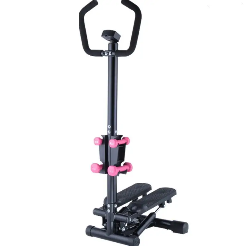 Home Use Mini Stepper Fitness Exercise Machine Multi-function Stepper Machine With Resistance Bands