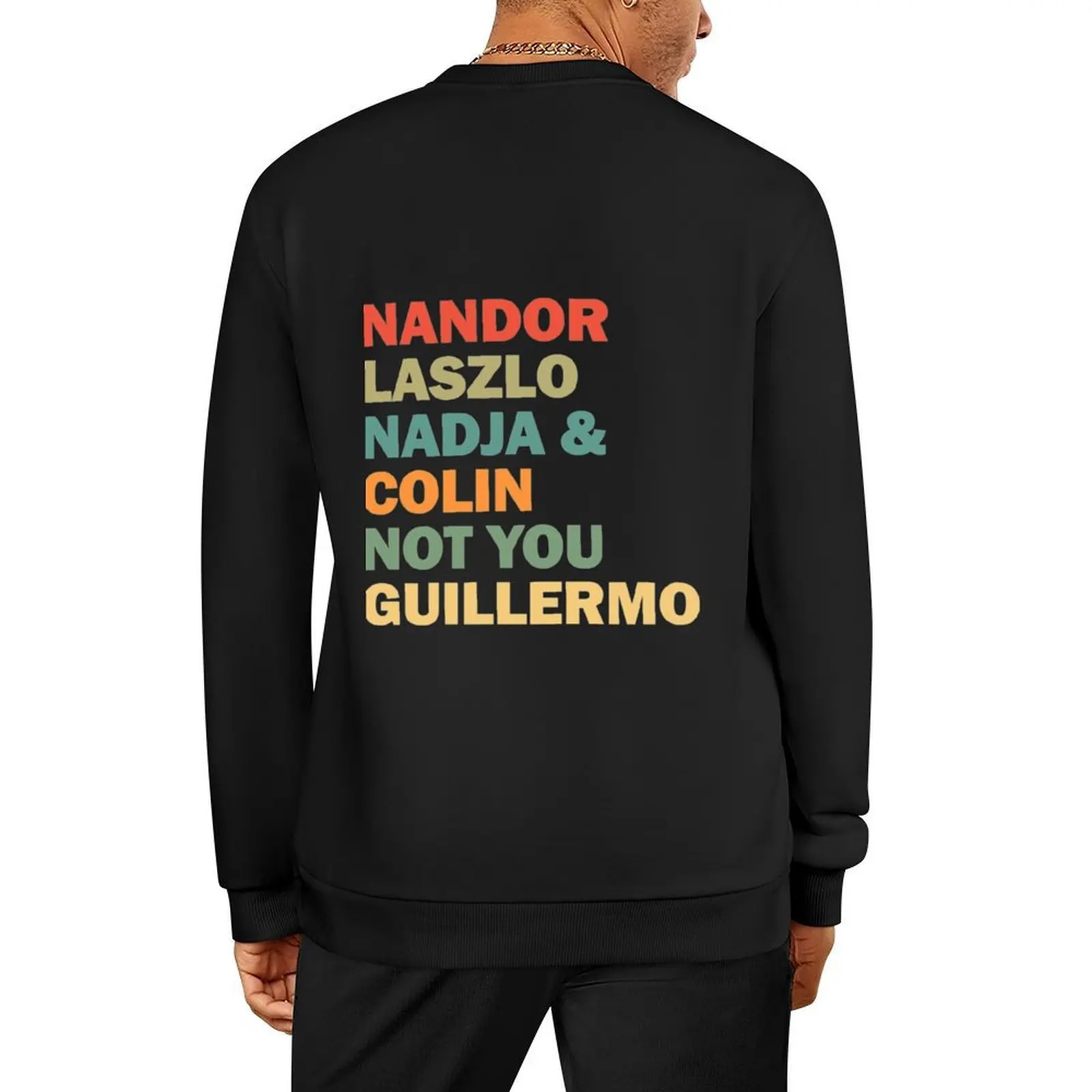 

What We Do In The Shadows Pullover men clothes men's clothes graphic t shirts men autumn new products graphic sweatshirts