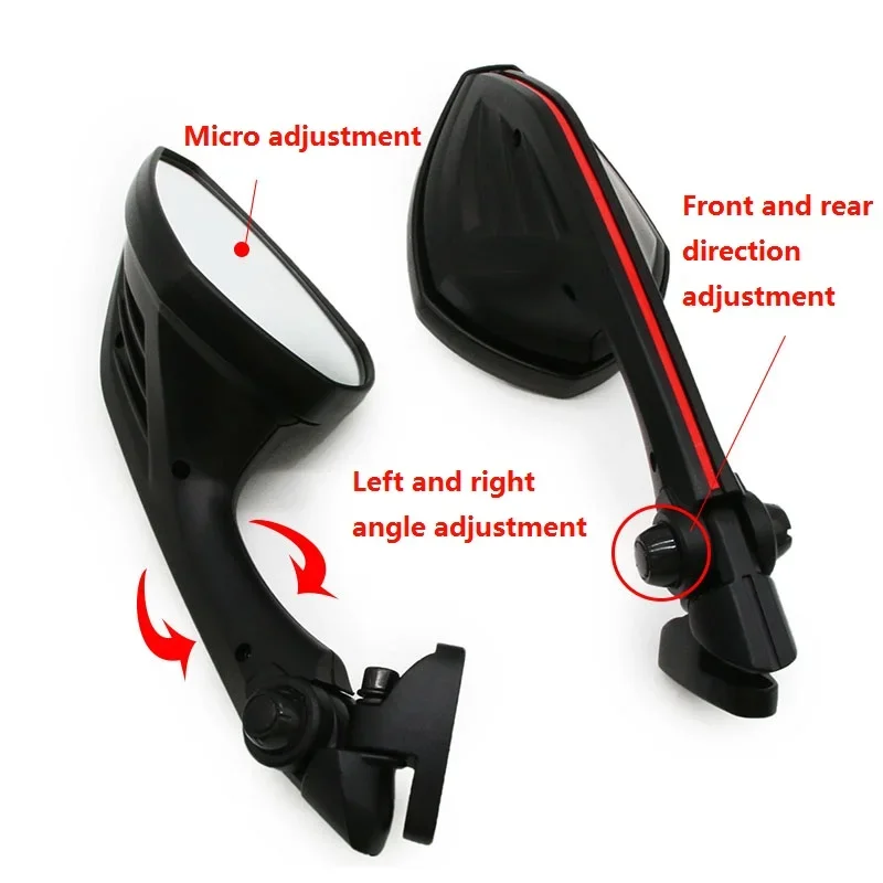 FOR  Qianjiang Benelli 302R sai600 sai400 sai350 large field rear view mirror anti race reversing mirror  motorcycle accessories